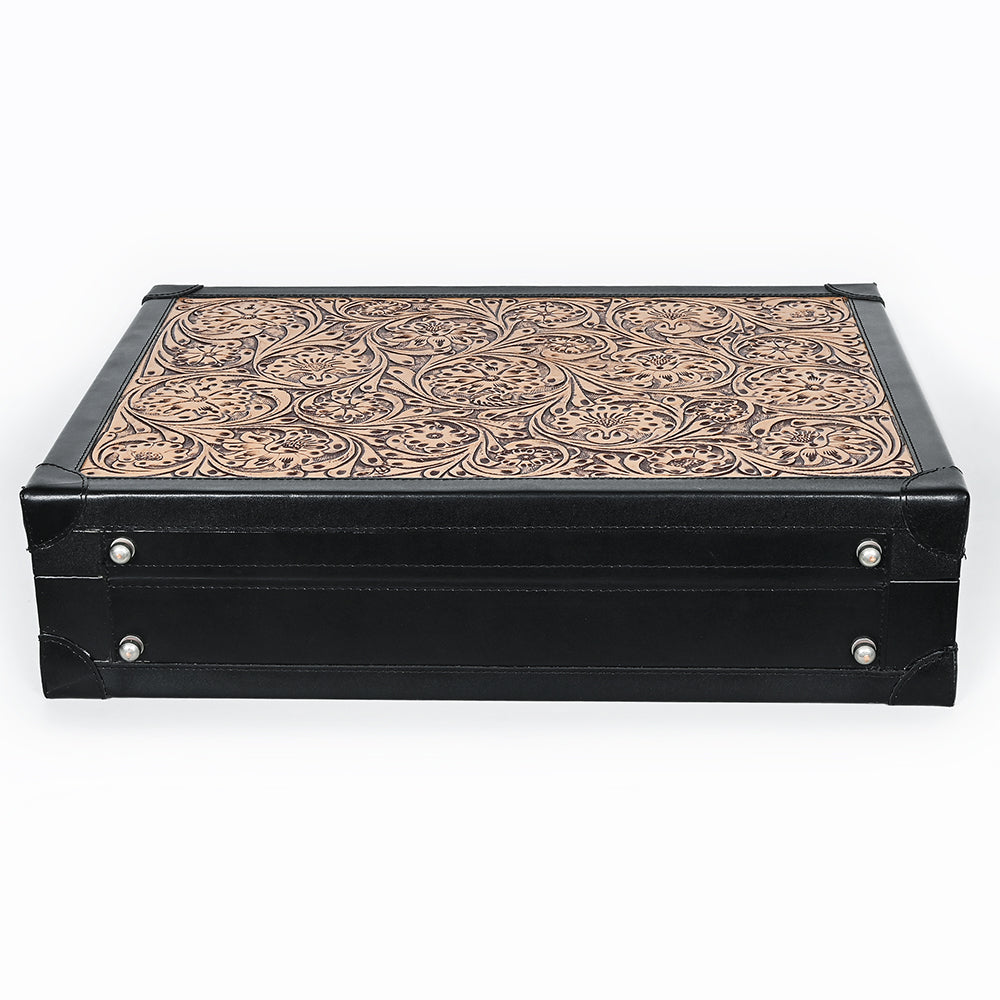 American Darling Jewelry Case Hand Tooled Genuine Leather women bag western handbag purse