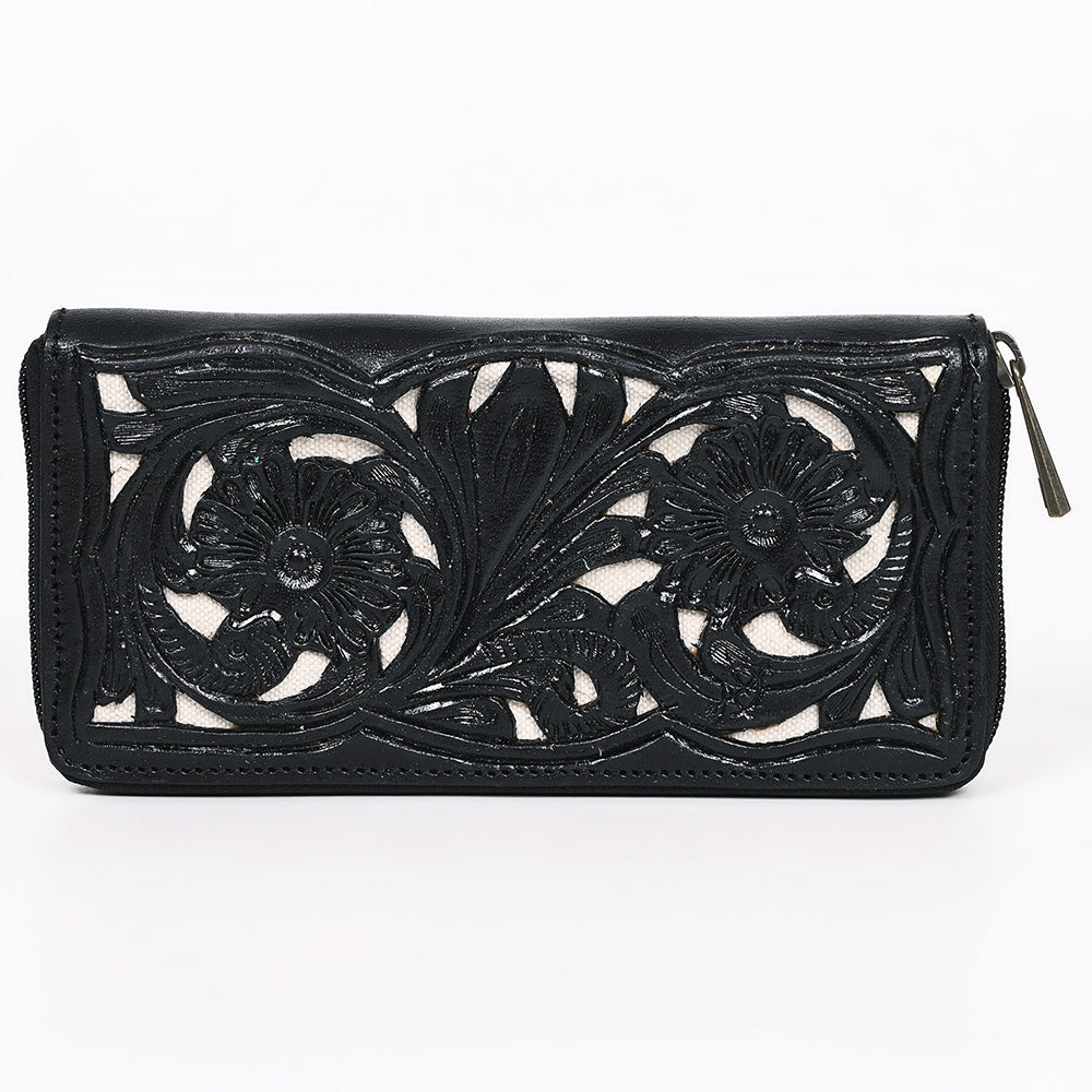 American Darling Wallet Hand Tooled Genuine Leather women bag western handbag purse