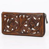 American Darling Wallet Hand Tooled Genuine Leather women bag western handbag purse