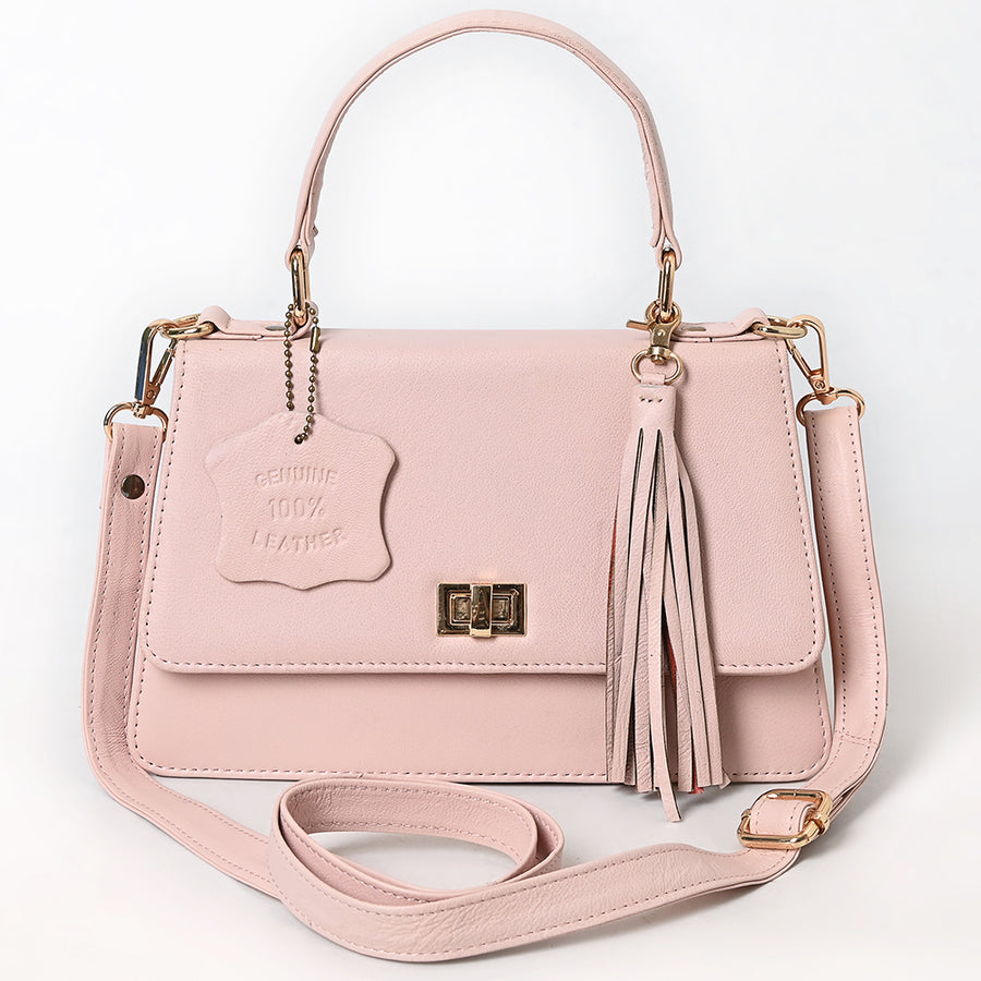 Never Mind Crossbody Fringes Genuine Leather Women Bag Western Handbag Purse