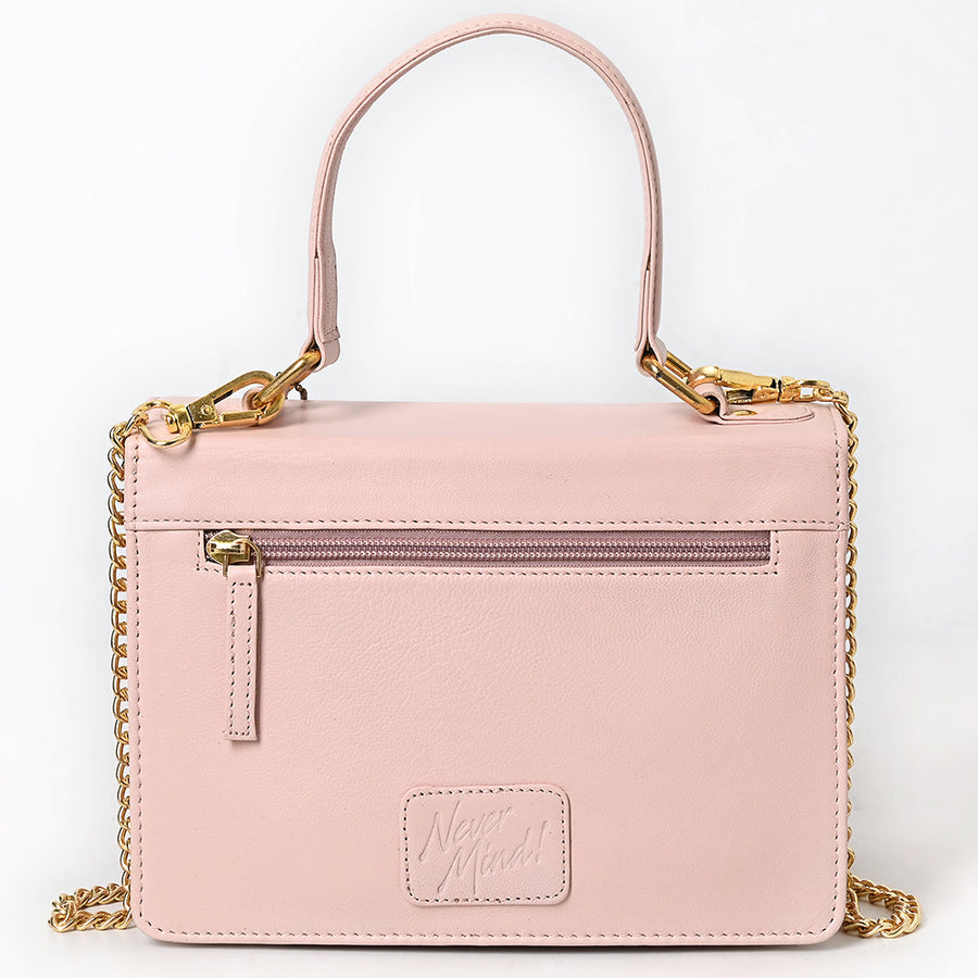 Never Mind Crossbody Genuine Leather Women Bag Western Handbag Purse