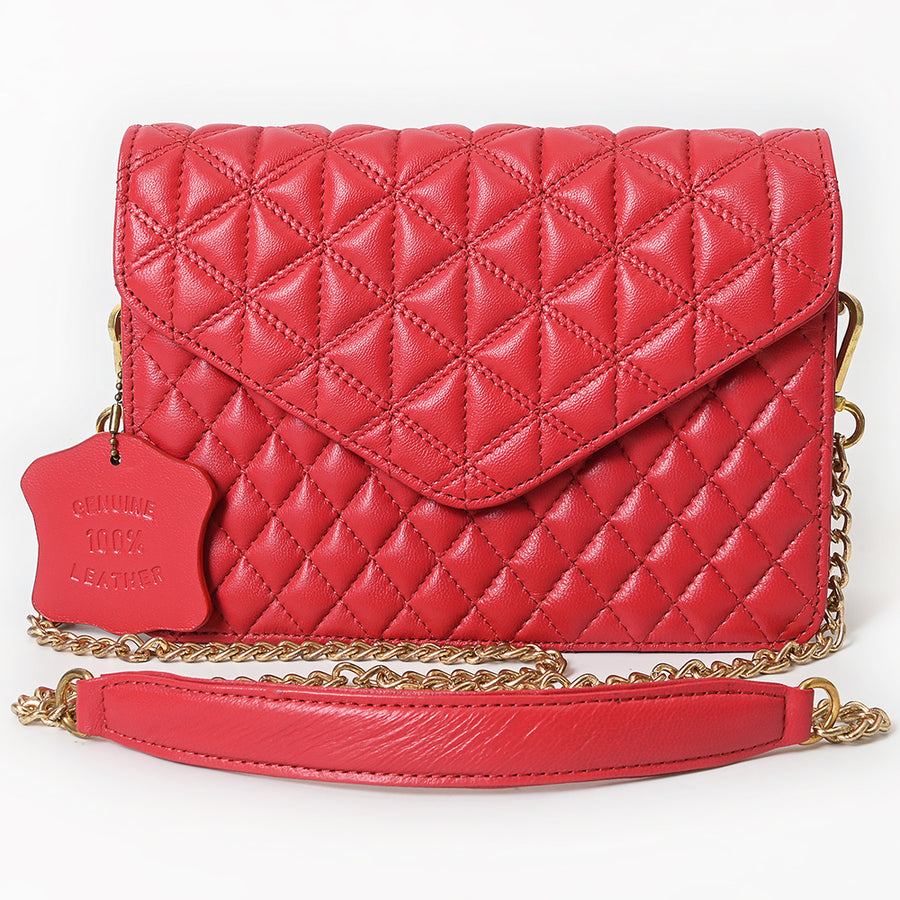 Never Mind Crossbody Genuine Leather Women Bag Western Handbag Purse