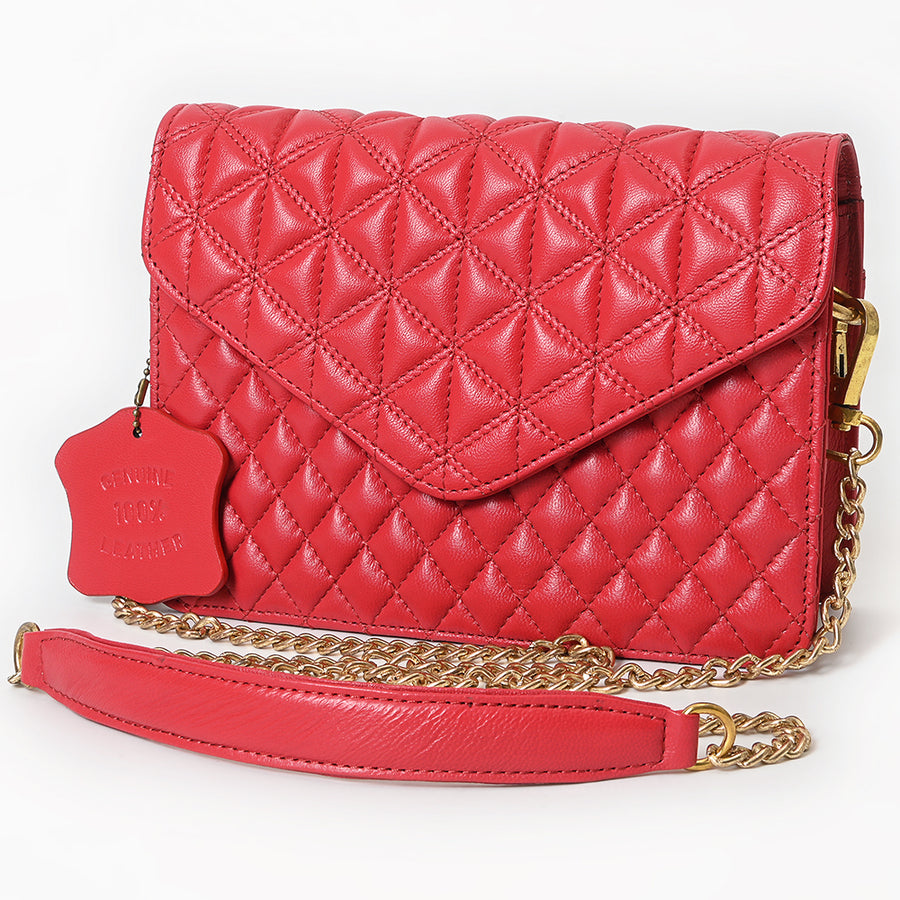 Never Mind Crossbody Genuine Leather Women Bag Western Handbag Purse - Uhorse