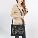 American Darling Tote Genuine Leather Women Bag Western Handbag Purse