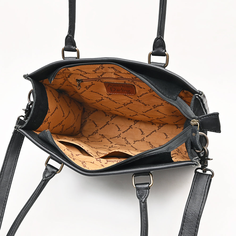 American Darling Tote Genuine Leather Women Bag Western Handbag Purse