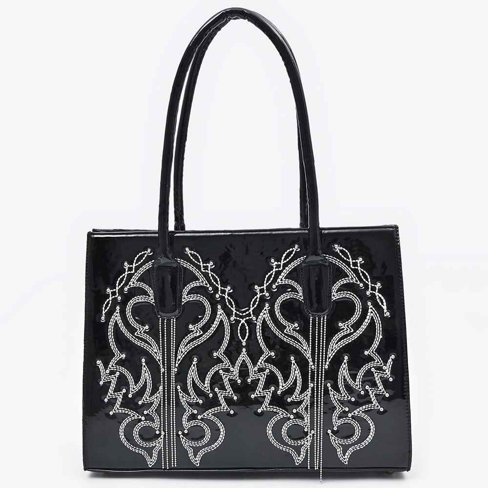 American Darling Tote Bag Beautifully Embosed Leather women