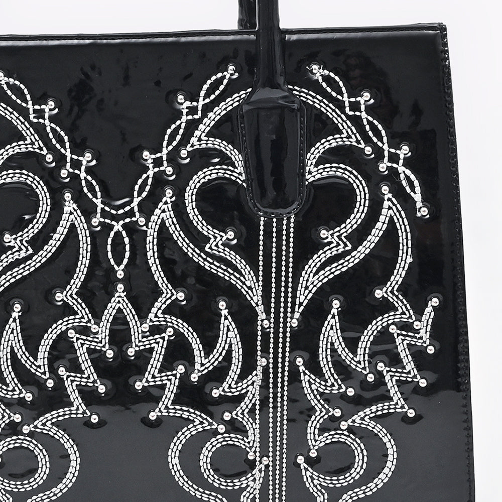 American Darling Tote Bag Beautifully Embosed Leather women