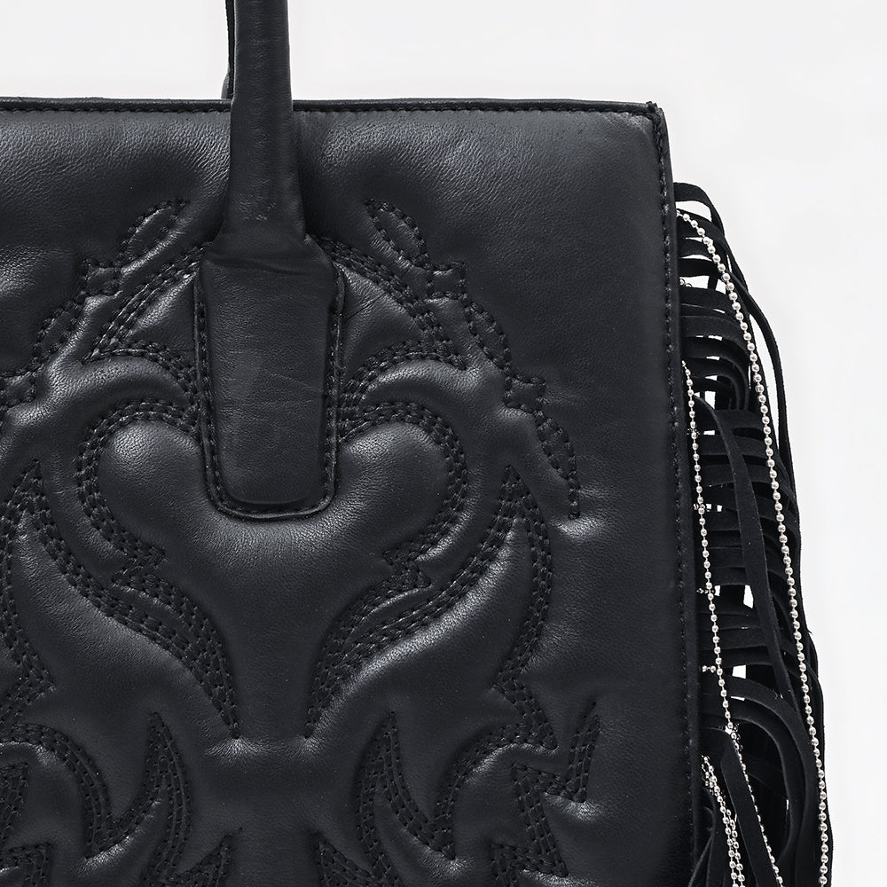 American Darling Tote Bag Beautifully Embosed Leather women