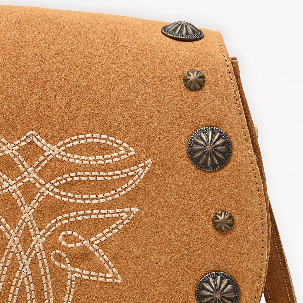 American Darling Crossbody Bag Beautifully Suede Leather women
