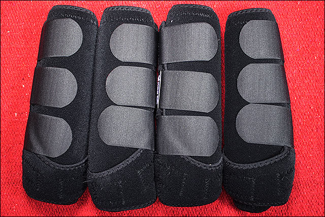 Black Small Professional Choice Smb3 Sports Medicine Horse Boots Set Of 4