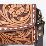American Darling Crossbody Hand Tooled Genuine Leather women bag western handbag purse