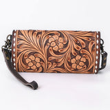 American Darling Crossbody Hand Tooled Genuine Leather women bag western handbag purse