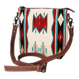 American Darling Large Crossbody Saddle Blanket Genuine Leather women bag western handbag purse