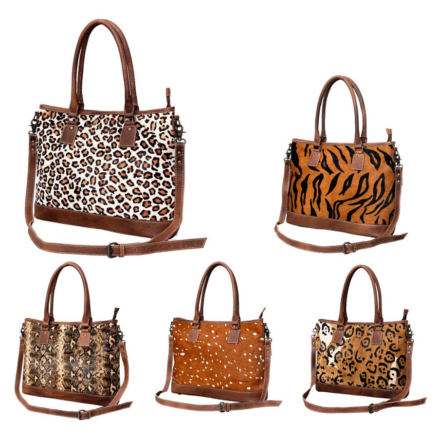 American Darling Women's Hobo Bag Western Hair-On Genuine Leather Handbag and Ladies Purse