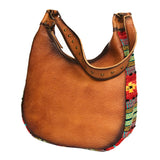 American Darling Hobo Hair-On Saddle Blanket Genuine Leather women bag western handbag purse
