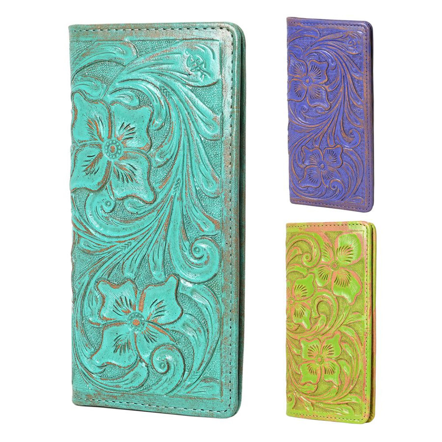 American Darling Clutch Beautifully Hand Tooled Genuine Leather women bag western handbag purse | Purses for Cute