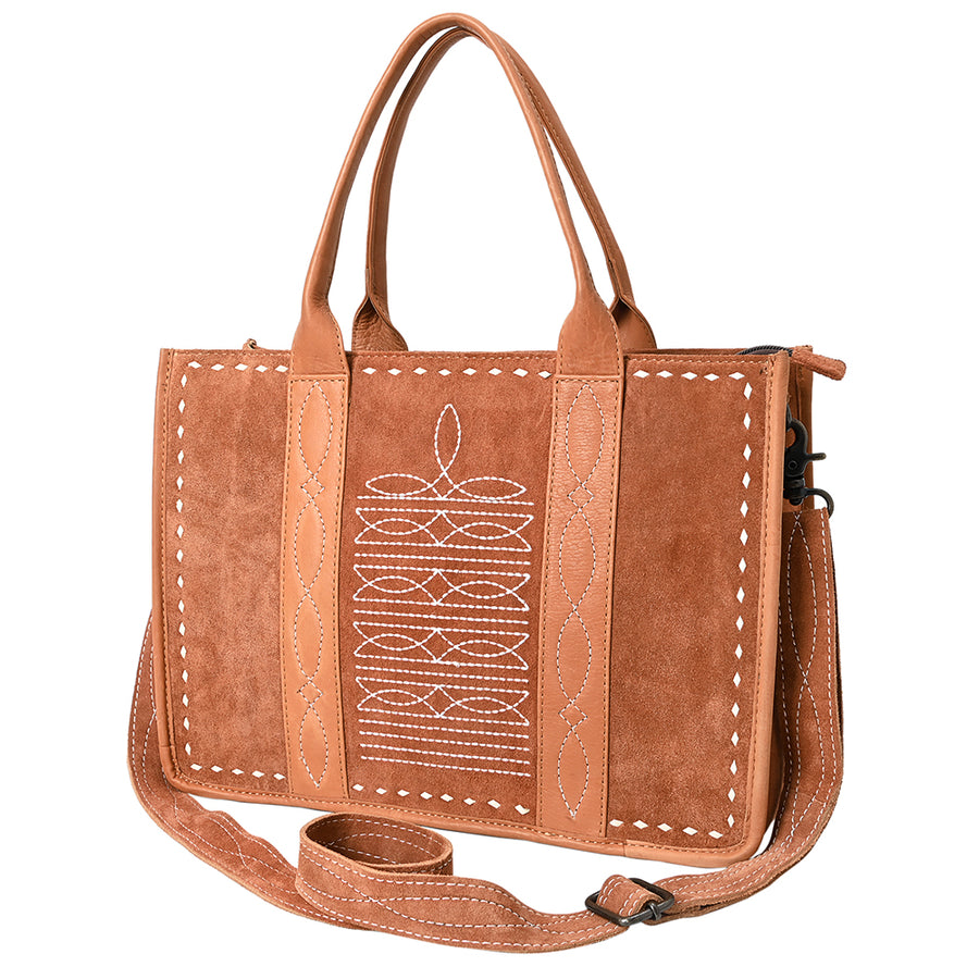 American Darling Tote Full Grain Genuine Leather Western Women Bag Handbag Purse | Travel Bags College Casual