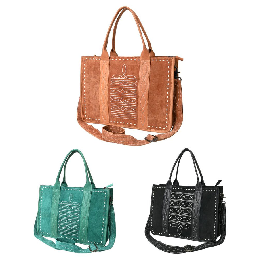 American Darling Tote Full Grain Genuine Leather Western Women Bag Handbag Purse | Travel Bags College Casual