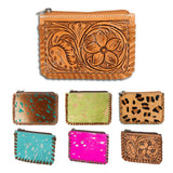 American Darling Coin Purse Hair-On Genuine Leather Western Women Bag Handbag | Travel College Casual