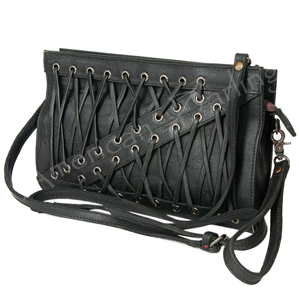 American Darling Cross Body Hair On Full Grain Genuine Leather Western Women Bag Handbag Purse |