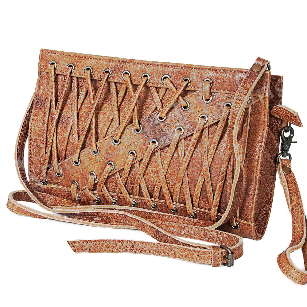 American Darling Cross Body Hair On Full Grain Genuine Leather Western Women Bag Handbag Purse |