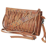American Darling Cross Body Hair On Full Grain Genuine Leather Western Women Bag Handbag Purse |