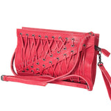 American Darling Cross Body Hair On Full Grain Genuine Leather Western Women Bag Handbag Purse |
