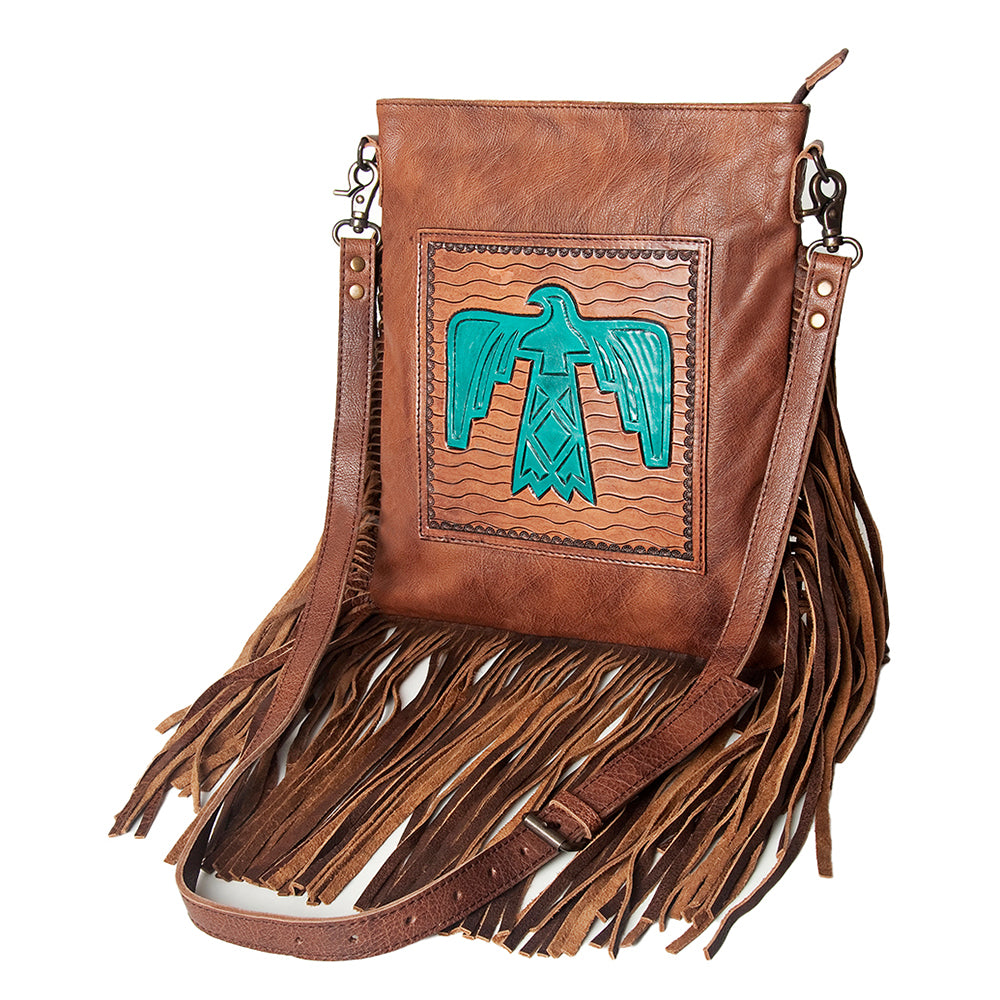 American Darling Cross Body Hair on Genuine Leather Western Women Bag Handbag Purse | Crossbody for Cute Bags