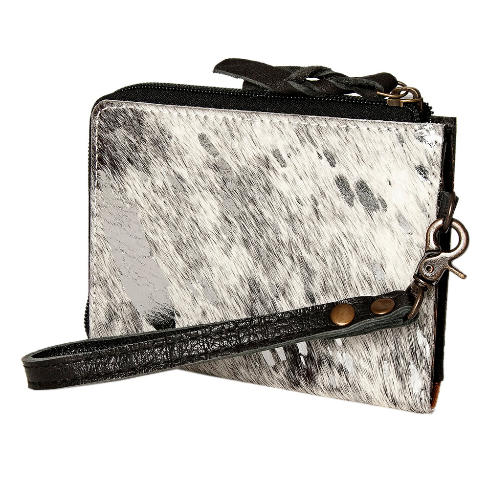 American Darling Coin Purse Hair on Genuine Leather Western Women Bag | Handbag Wristlet Travel Clutch