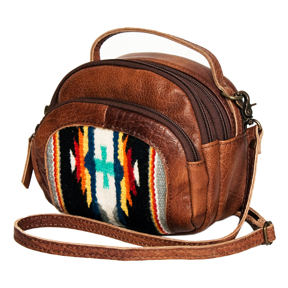 American Darling Cross Body Hair on Genuine Leather Western Women Bag | Black Handbag Purse Crossbody for Cute