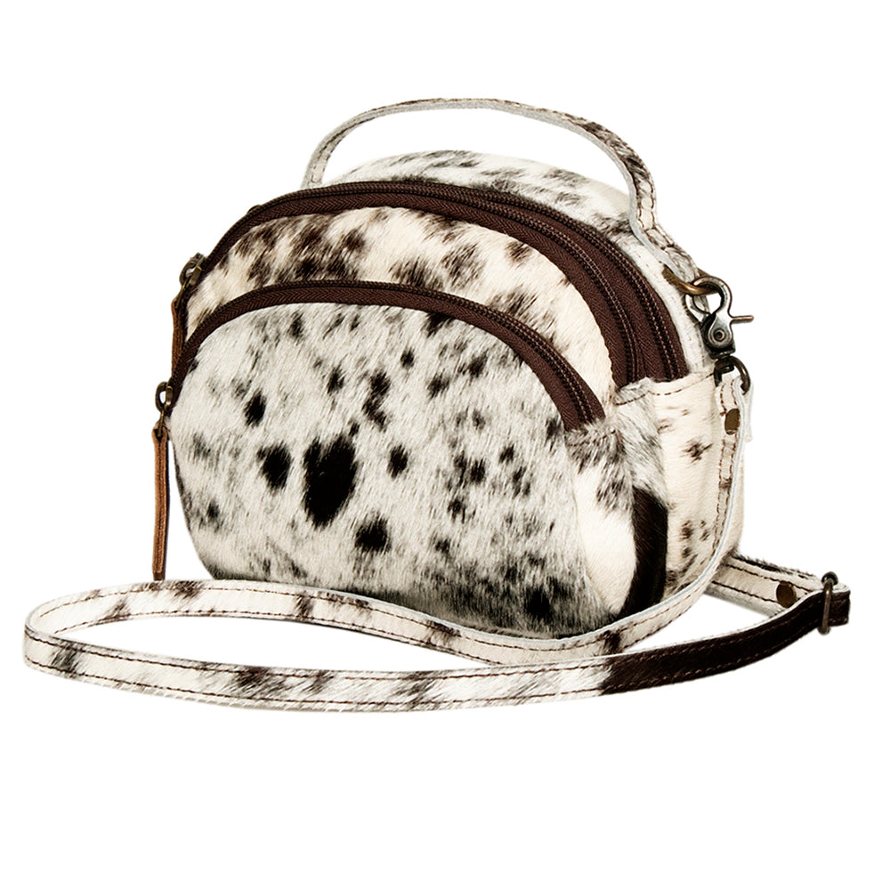 American Darling Cross Body Hair on Genuine Leather Western Women Bag | Black Handbag Purse Crossbody for Cute