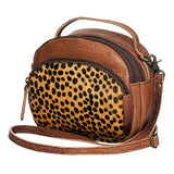 American Darling Cross Body Hair on Genuine Leather Western Women Bag | Black Handbag Purse Crossbody for Cute