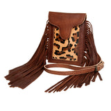 American Darling Cell Phone Holder Saddle Blanket Genuine Leather Western Women Bag Purse | Case