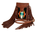 American Darling Cell Phone Holder Saddle Blanket Genuine Leather Western Women Bag Purse | Case
