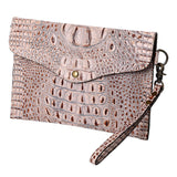American Darling Coin Purse Crocodile Embossed Genuine Leather Western Women Bag | Handbag Wallet Purses