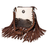 American Darling Cross Body Hair on Genuine Leather Western Women Bag | Handbag Purse Crossbody for Cute