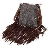 American Darling Cross Body Hair on Genuine Leather Western Women Bag | Handbag Purse Crossbody for Cute