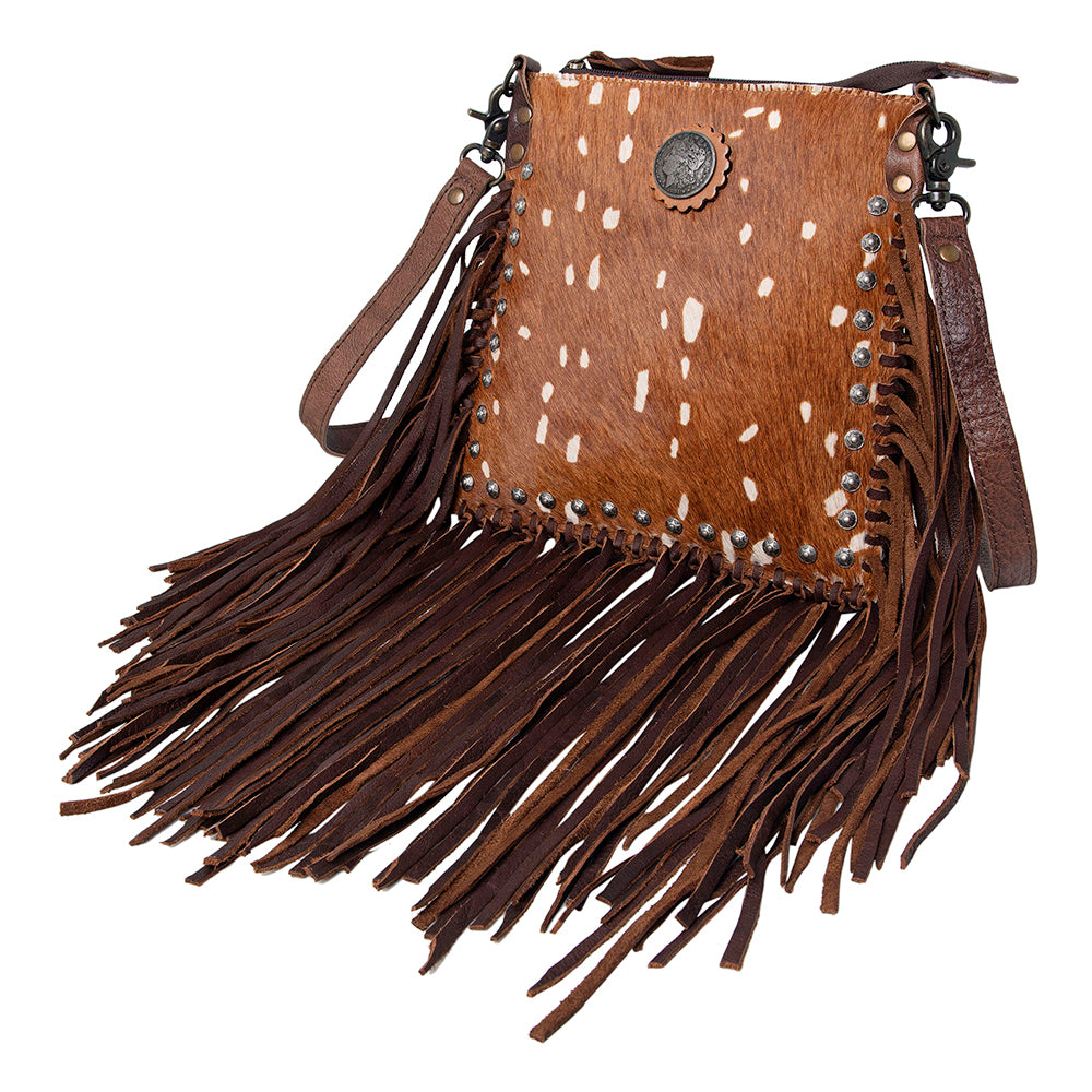 American Darling Cross Body Hair on Genuine Leather Western Women Bag | Handbag Purse Crossbody for Cute