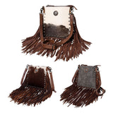 American Darling Cross Body Hair on Genuine Leather Western Women Bag | Handbag Purse Crossbody for Cute