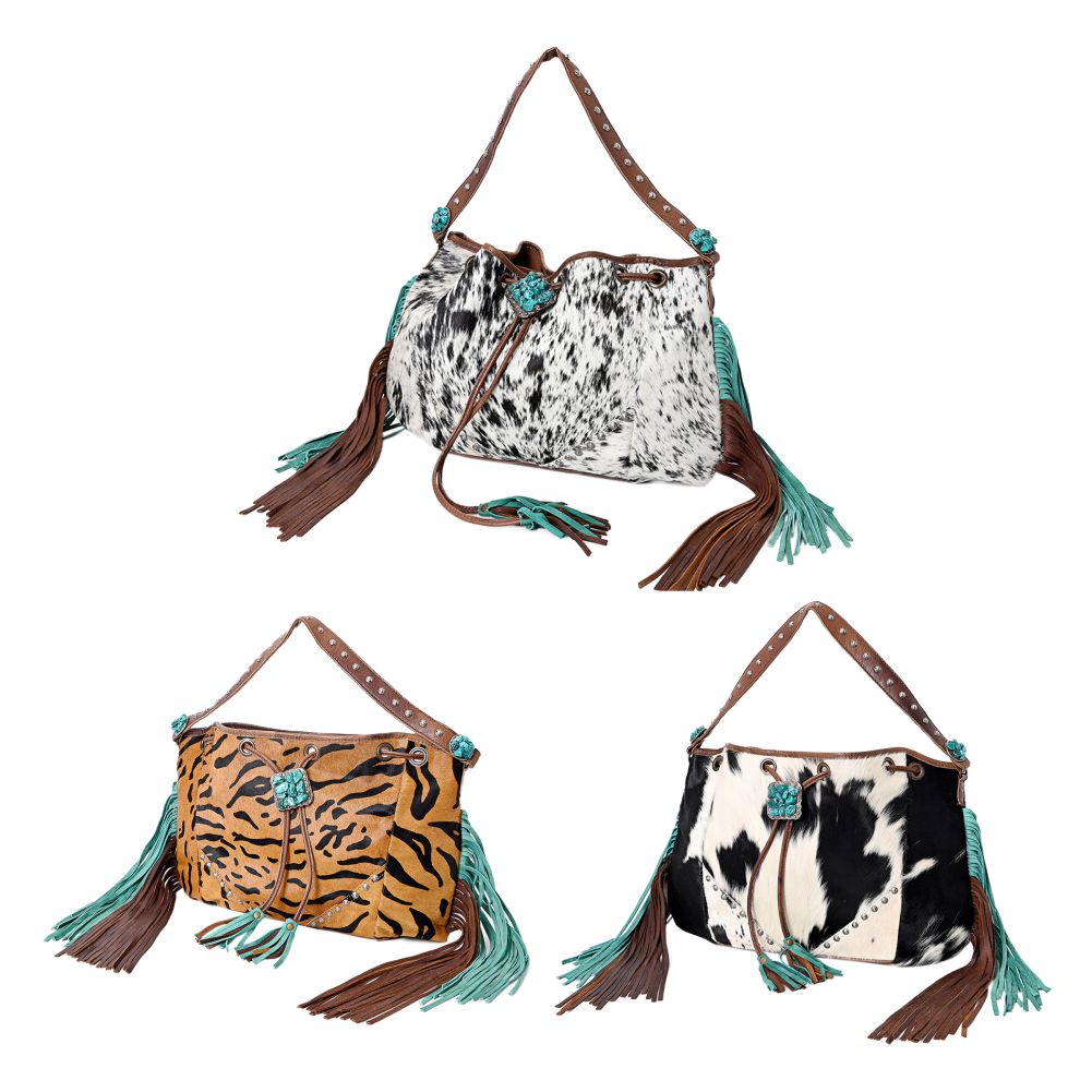 American Darling Hobo Hair On Genuine Leather Western Women Bag | Handbag Purse Bags for Cute