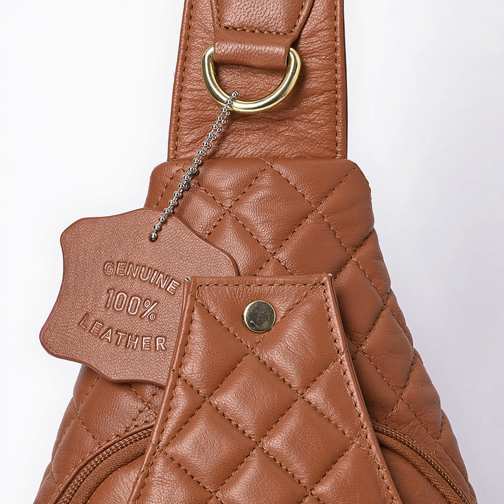 Never Mind Sling Genuine Leather Women Bag Western Handbag Purse