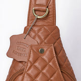 Never Mind Sling Genuine Leather Women Bag Western Handbag Purse