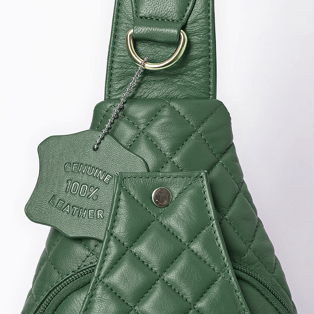 Never Mind Sling Genuine Leather Women Bag Western Handbag Purse