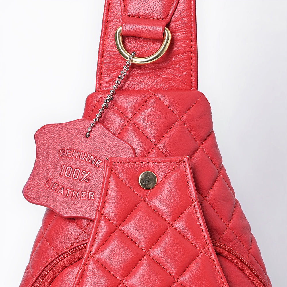 Never Mind Sling Genuine Leather Women Bag Western Handbag Purse