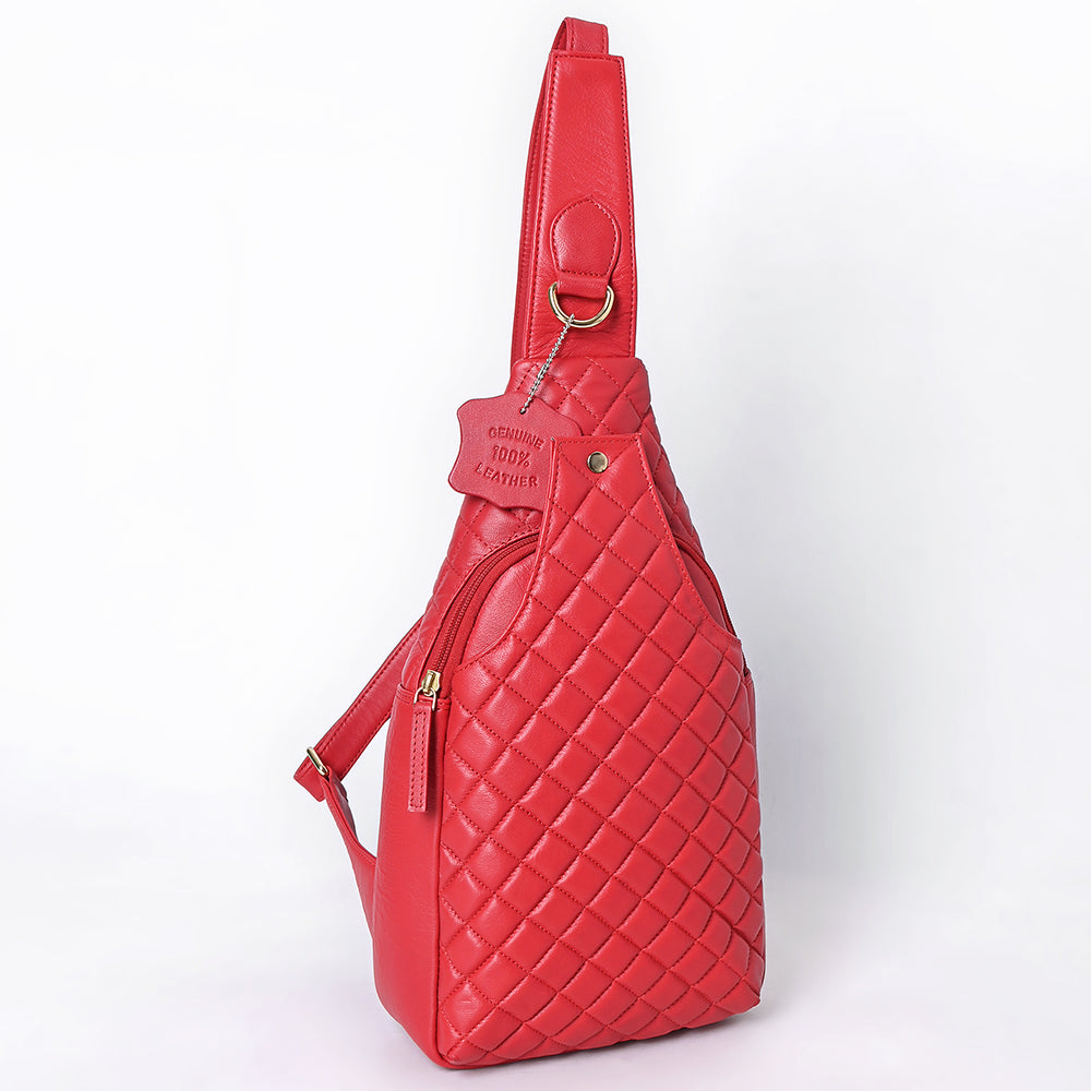 Never Mind Sling Genuine Leather Women Bag Western Handbag Purse