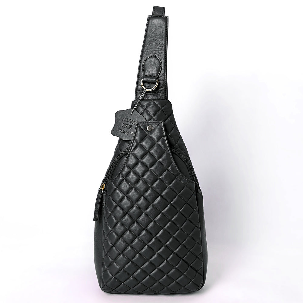 Never Mind Sling Genuine Leather Women Bag Western Handbag Purse