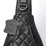 Never Mind Sling Genuine Leather Women Bag Western Handbag Purse