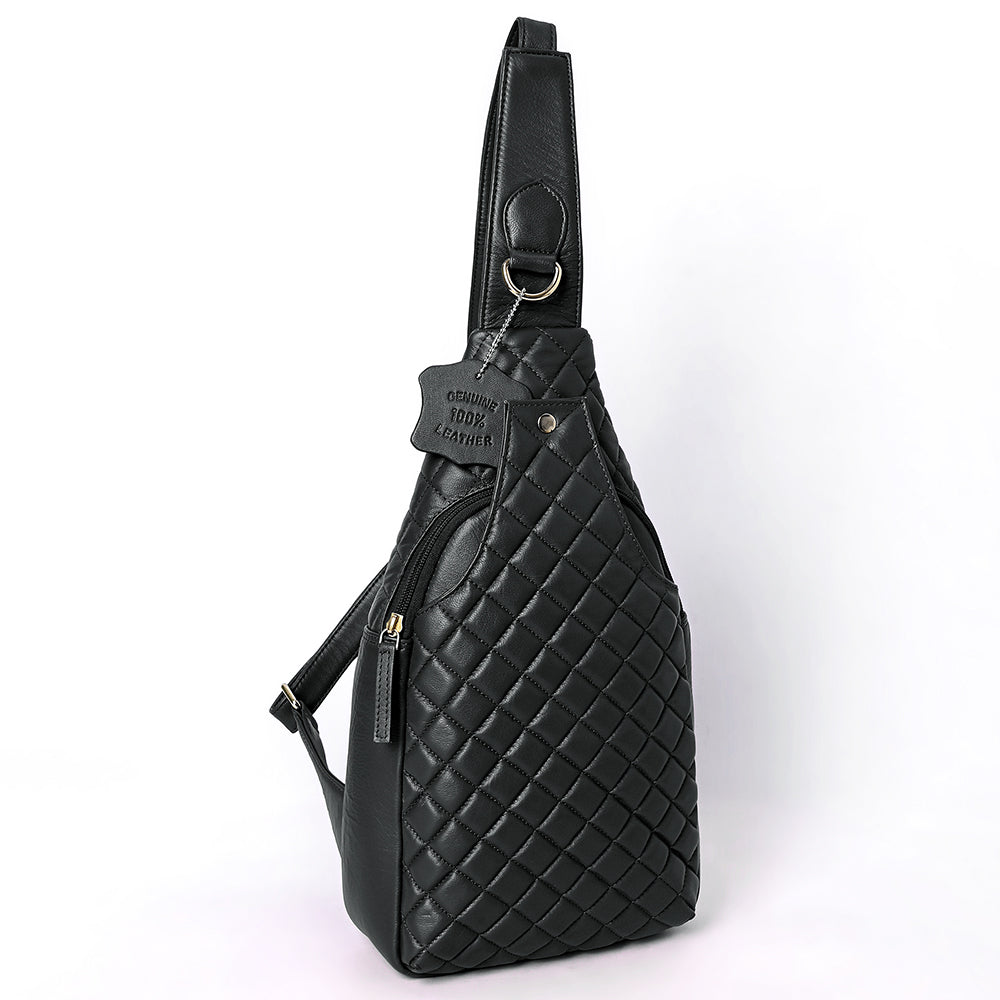 Never Mind Sling Genuine Leather Women Bag Western Handbag Purse