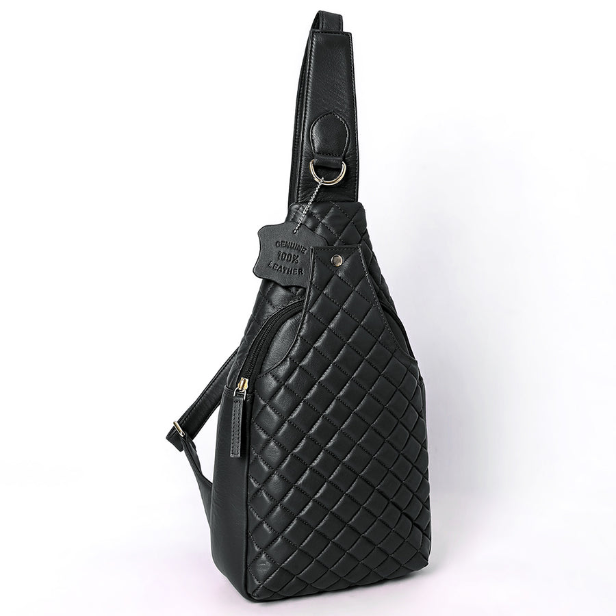 Never Mind Sling Genuine Leather Women Bag Western Handbag Purse