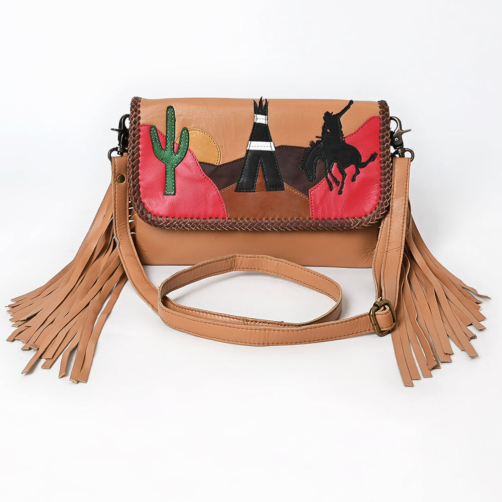 American Darling Clutch Genuine Leather Women Bag Western Handbag Purse